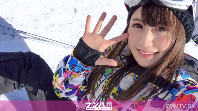 200GANA-2017 Ski Resort Pickup 01 A total amateur on the slopes! But a technician in bed! This perverted schoolgirl is better at holding dick than ski poles!!