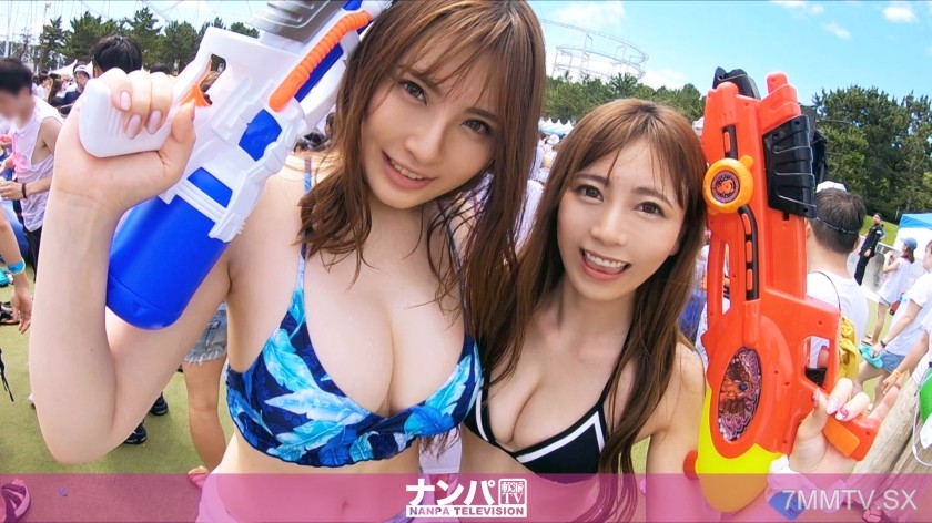 200GANA-2142 ファ●ファ● Splash Pickup! Found a pair of bikini beauties at a festival held in some theme park! The heat of the venue had us at max tension, so we successfully brought one home! While one was in the bathroom, we two played dirty tricks on the ot