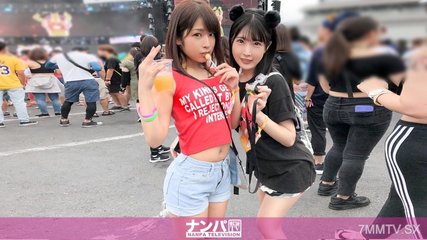 200GANA-2167 Hooked up with two JD girls at Japan’s largest EDM festival! Under the pretense of exchanging between event circles, took them to a hotel, got them drunk and made them all soft, then had a secret 4P festival♪