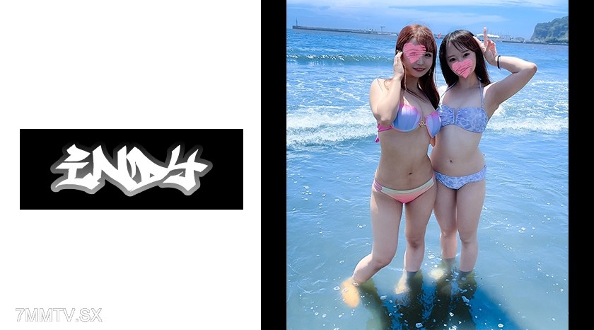 534CRT-023 [Leaked] Rainbow Swimsuit Girl and Polka Dot Swimsuit Girl_ High School Girls Duo Get Groped and Filmed