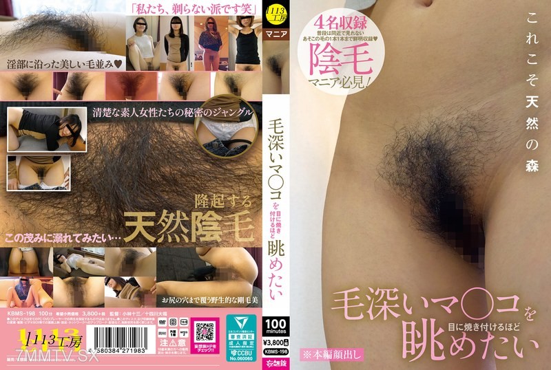 KBMS-198 I want to stare at a hairy pussy until it’s burned into my eyes