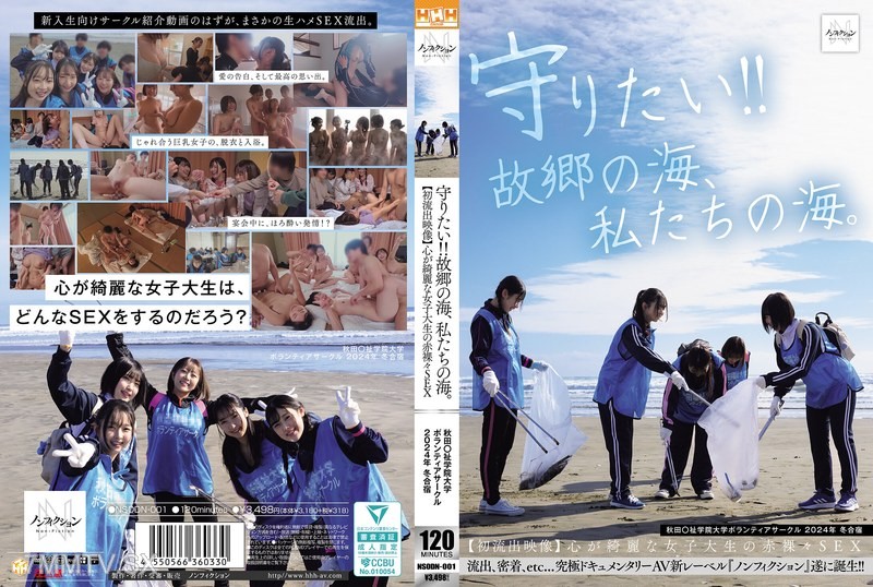 NSODN-001 Protect our hometown sea, our sea. Akita Welfare College University Volunteer Circle 2024 Winter Retreat [First Leaked Footage] Sex of Pure-hearted Female College Students