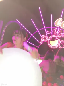 FC2-PPV 1173792 [First-time Purchase Bonus Available] Naive And Cute Girl With Two Experienced G-cup Breasts A Miracle Happened At The Night Pool! [Creampie]